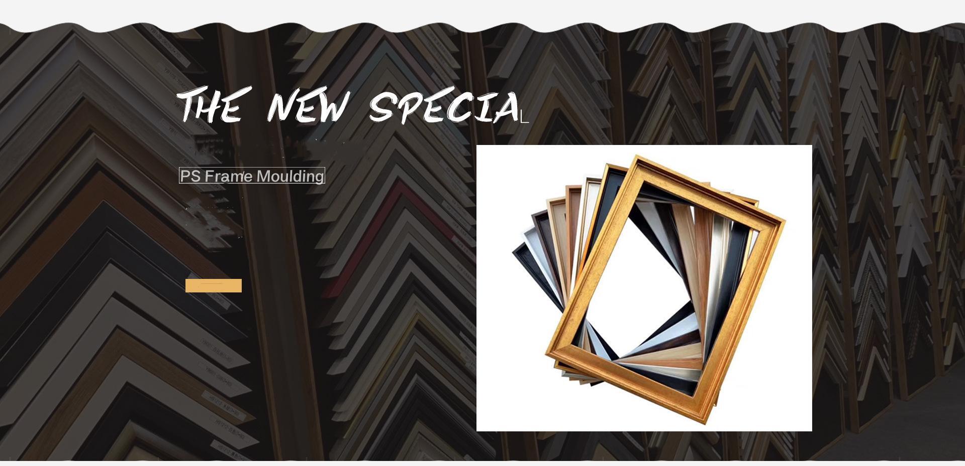 Custom Painting Frame Polystyrene Photo Frame Moulding European Or Middle East Style