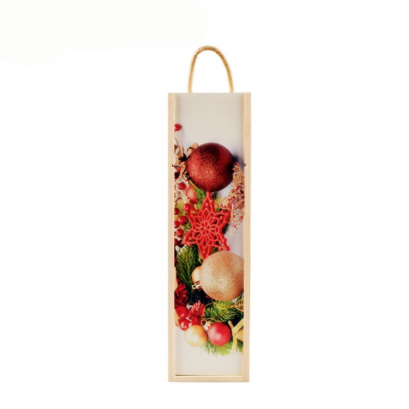 Creative DIY Sublimation Blanks Heat Transfer Printing Wood Sublimation Wine Box