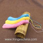 Colorful classical wholesale chinese tassels trimming fringe for bookmark