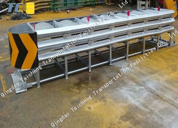Highway Impact Attenuator Highway Tunnel Entrance Traffic Safety Crash Pad
