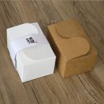 Environmental Takeaway Sugar Kraft Clamshel Food Packaging Paper Box