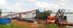 Wheel Bucket 80M3/Hour Gold Mining Dredger Machine 12M