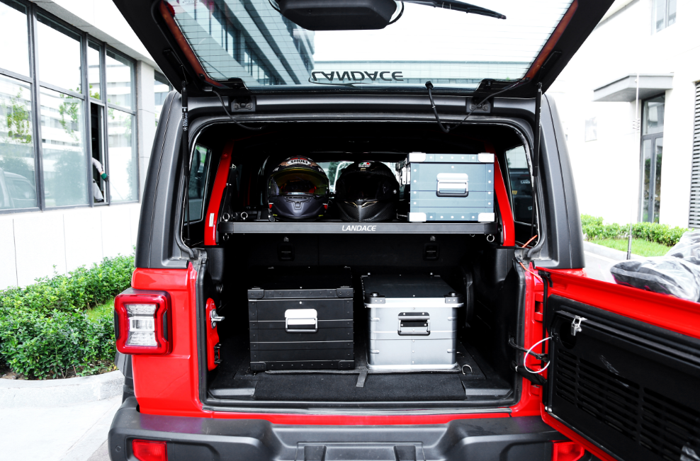 Wrangler JL/JK Car Boot Shelves Black Trunk Shelf For Suv