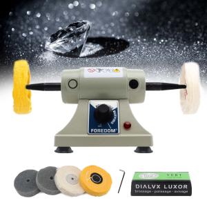 Quality Double Head Foredom Polishing Bench Lathe Tabletop 0-7000rpm wholesale