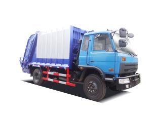Quality Automatic Waste Disposal Truck / Recycle Garbage Truck 400L Fuel Tank Capacity wholesale