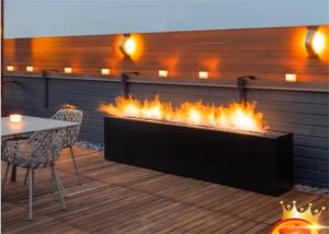 Quality Factory price outdoor real flame bbq gas fireplace fire pit stove wholesale