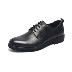 Quality Logo Customized Slip on Mens Breathable Leather Shoes wholesale