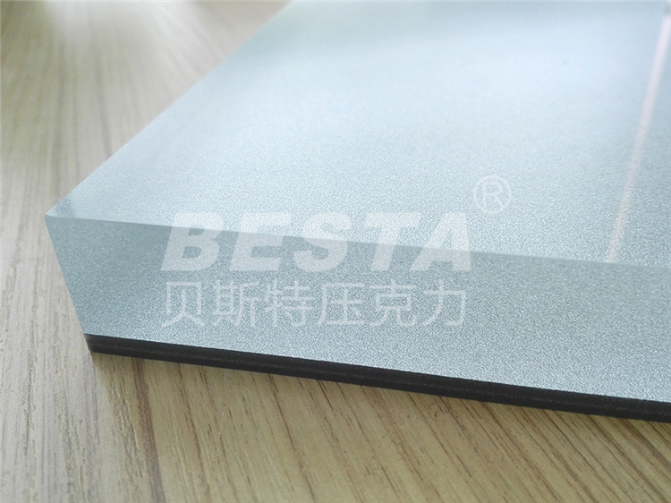 Customization Double Layer Acrylic Sheet For Sign Board 3D Led Letter Sign