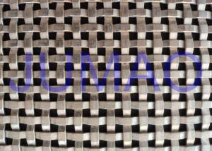 Quality Crimped Metal Decorative Wire Mesh Cabinet Inserts Matte With 3/4 Inch Hole wholesale
