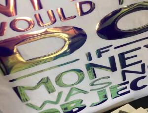 Quality Waterproof Holographic Heat Transfer Foil Sheets Eco Friendly Materials wholesale