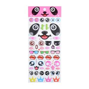 Quality Diy Cartoon Puffy Stickers Kawaii 3d Stickers Pack For Decoration Custom wholesale