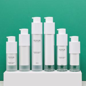Quality FDA Plastic Packaging Bottles 15ml 30ml 50ml Clear Round Shape wholesale