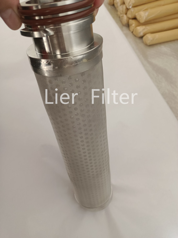 Polyester Porous Sintered Metal Filter Elements For Food Beverage Media
