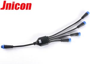 Quality Y Shaped Outdoor Waterproof Connectors With 1 In 4 Out Female Connector wholesale