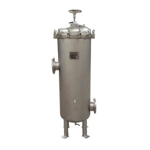Quality 62KG 304 Stainless Steel 36 Cartridge Filter Housing Uses 40&quot; Cartridges 6 Inch Flange In/Out wholesale