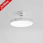 Ultra-Thin Smart LED Ceiling Fan Light 3 Color Led Light White Modern
