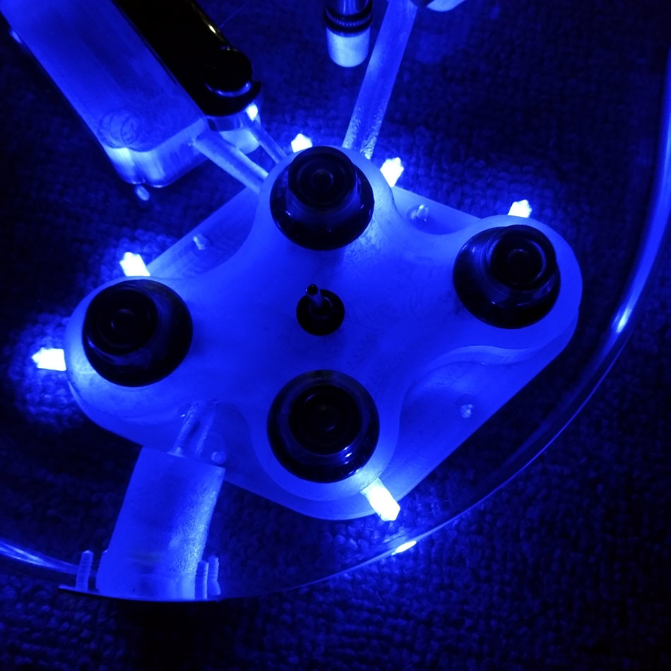 High quality Standard LP acrylic electric guitar, rosewood Fingerboard LED light LP 1959 R9 electric guitar, free shippi