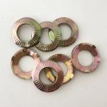 DIN 6795 Steel Disc Serrated Lock Washers Knurled Flat Grounding Washers