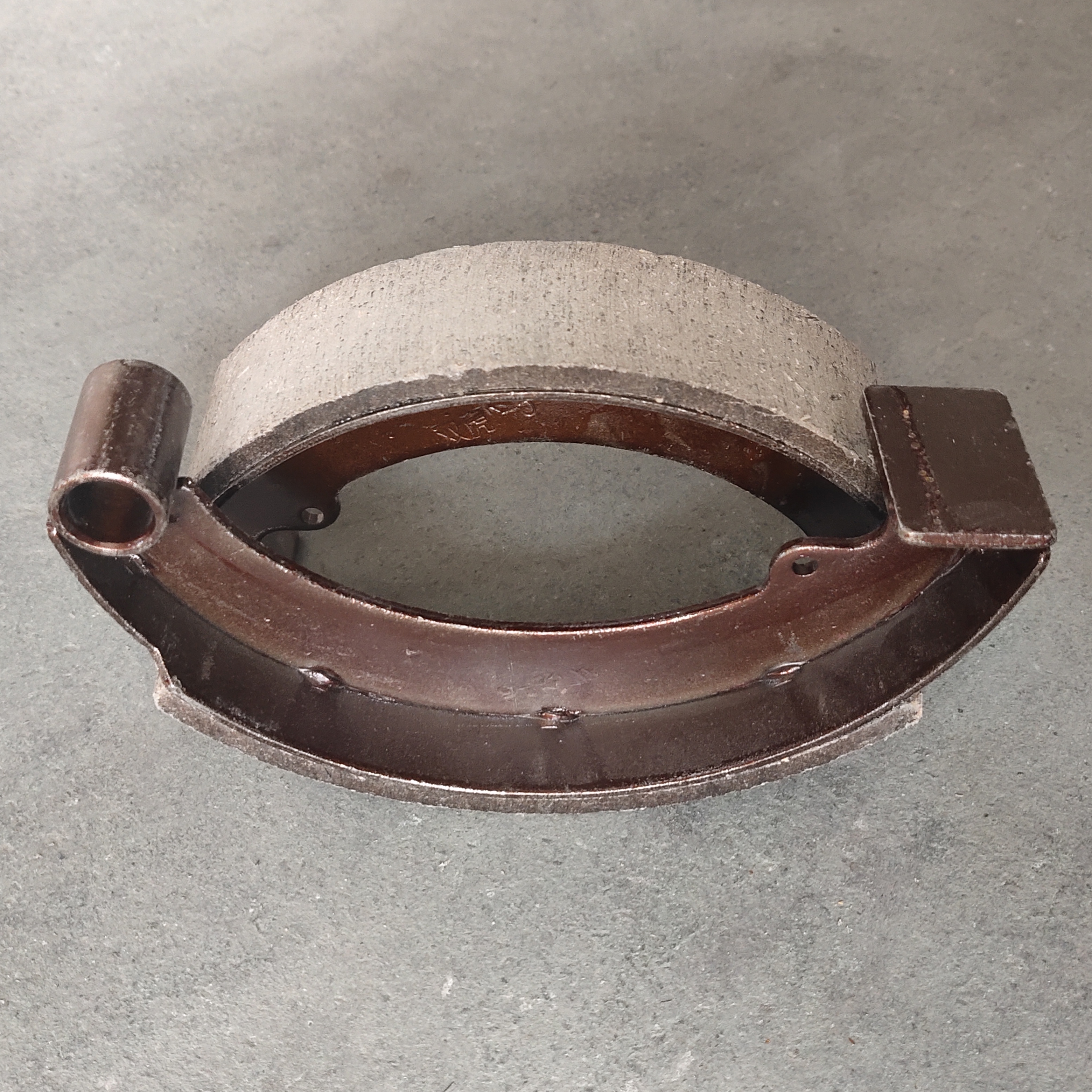 High Efficiency Tricycle Spare Parts Special Friction Material Brake Shoe 160mm