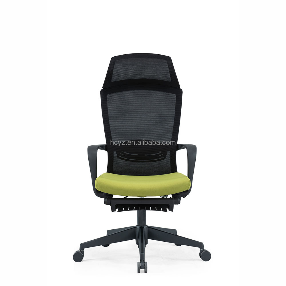 Modern Design Heavy Duty Swivel Office Chair with Footrest and Adjustable Backrest