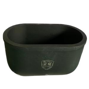 Quality Industrial Casting Molds Clay Graphite Crucibles Chemical Resistance wholesale
