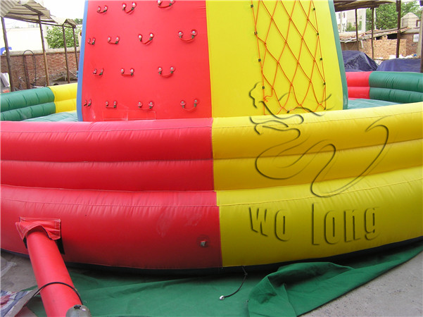 exciting inflatable climbing mountain, climbing wall on sale