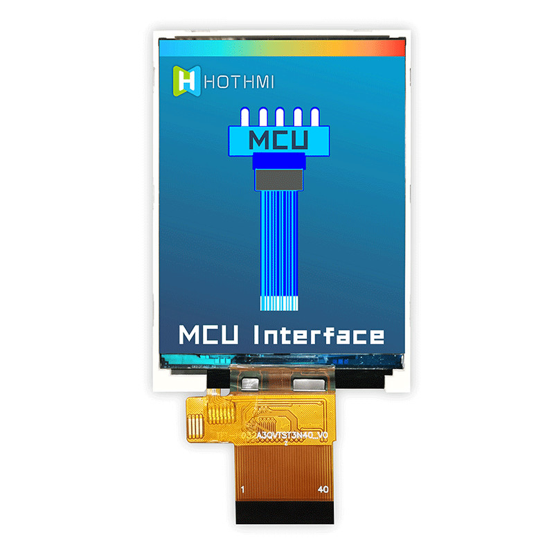 Straight 240x320 TFT Touch Screen 350cd/M2 TFT-H032A3QVTST3N40