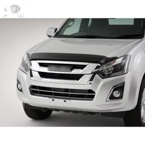 Quality Bright Black Bonnet Chip Protectors , PMMA Auto Hood Guard wholesale