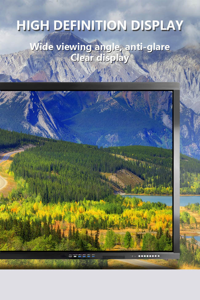 65 Inch Smart TV Touch Screen Multi Touch Interactive Panels
