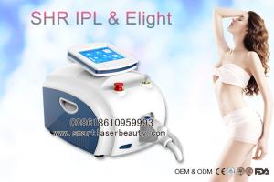 Quality OPT SHR IPL Hair Removal Machine, Portable Elight IPL Beauty Machine wholesale