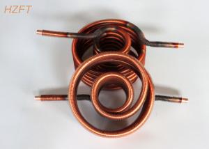 Quality Customized Cleaning Condenser Coils Liquid Cooling / Finned Coil Heat Exchangers wholesale