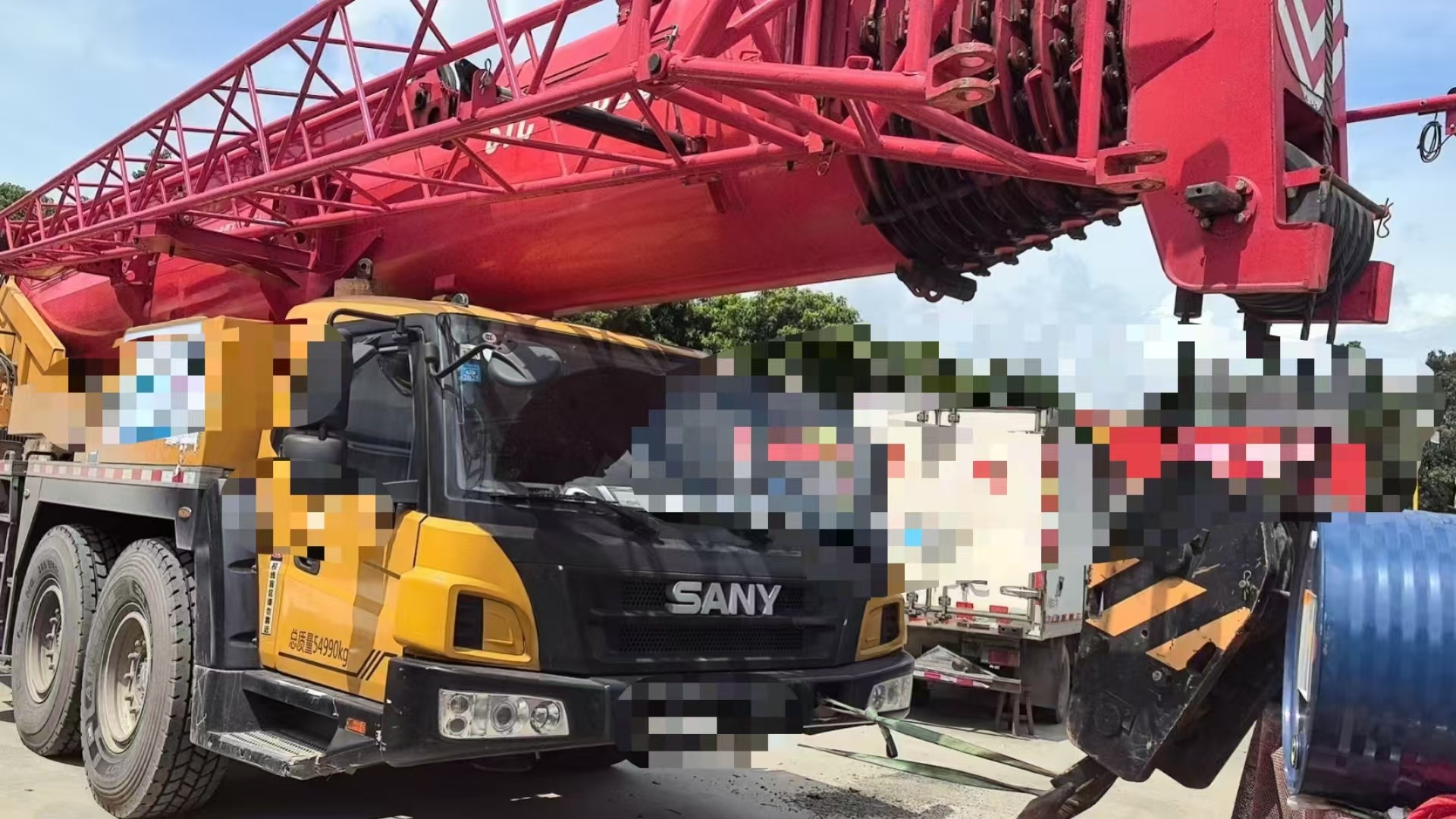 China Construction Lifting Equipment Cranes Hydraulic Truck Mounted Used SA NY SAC1300C8 130t Mobile Truck Cranes Price for Sale