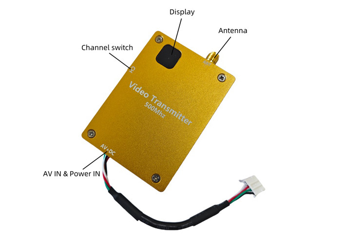 Compact Analog Video Transmitter 20~40km Drone Video Transmitter 4W