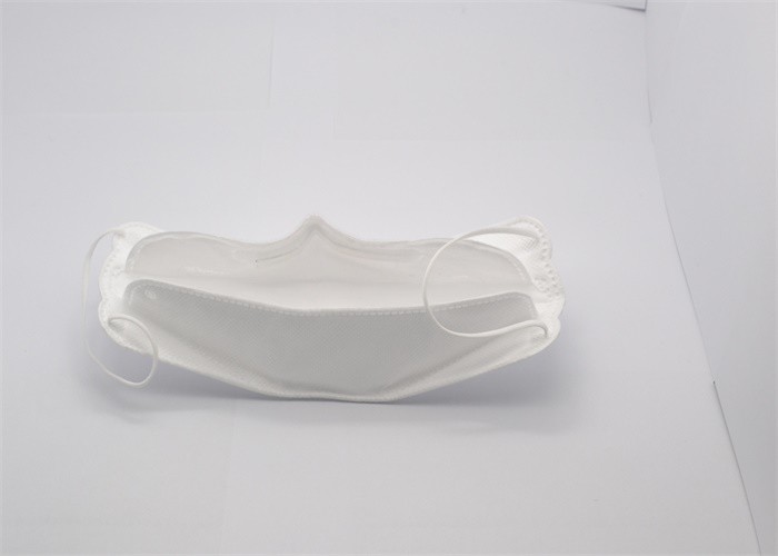 White N95 Disposable Masks Low Respiratory Resistance Breathable Biodegradable