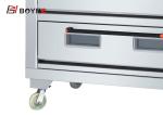 Stainless Steel Deck Oven Four Deck Twelve Tray Large Capacity