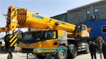 Hydraulic Control Telescopic Boom Truck Mounted Crane XCT80L5 Reliable Operation