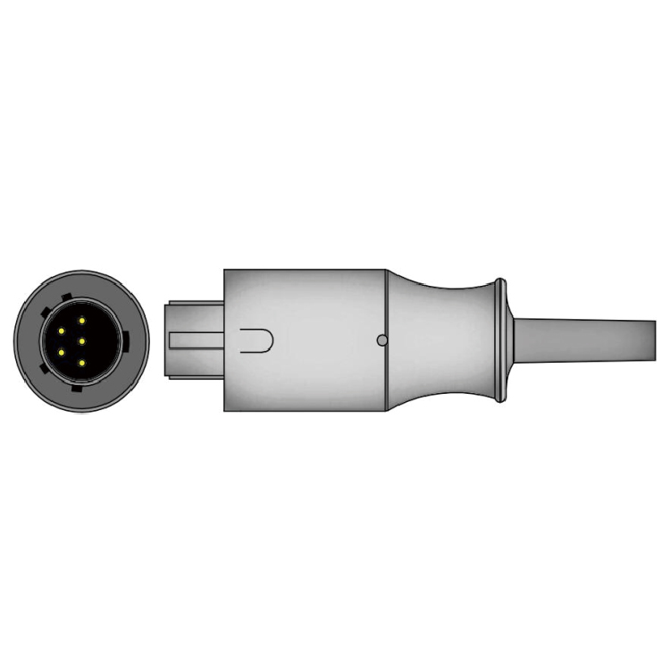 Nihon Kohden IBP Cable To Argon Transducer