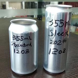 Quality BPANI 12oz Aluminum Beverage Cans 355ml From Manufacturer for cider wholesale