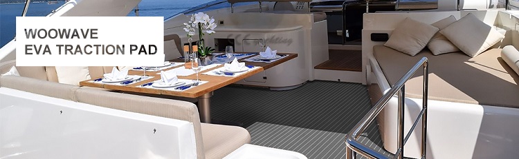 EVA Foam Boat Floor Teak Decking Sheet Anti Slip Waterproof OEM Marine Flooring Sheet