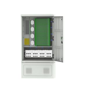 Quality Gray FDC 288A ip65 FTTH SMC Outdoor Fiber Distribution Cabinet with 10 Years Warrant wholesale