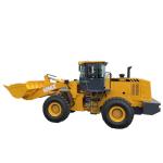 4 Wheel Wheeled Backhoe Loader 3.6 ton Mini Articulated Wheel Loader