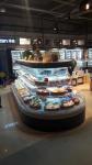 4 Side Round Refrigerated Island Merchandiser With Dixell Digital Temperature