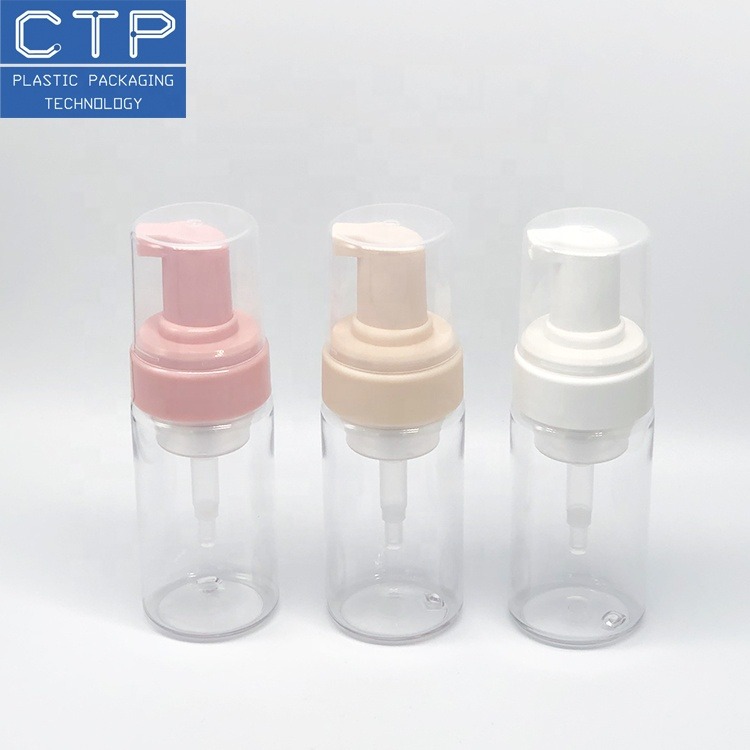 Smooth Plastic Foam Pump 0.8 Cc Output For Household Skin Washing