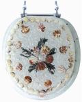 ROUND polyresin toilet seat,sea,Urea sanitary ware，WC seat cover,design toilet