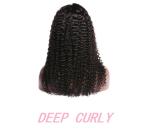 Curly Glueless Wigs Human Hair Ready To Wear Deep Curly 5x5 Lace Closure Wigs