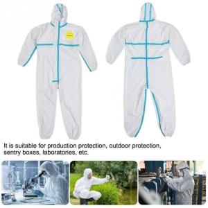 Quality Anti Fog Sterile Disposable Chemical Suit Block Infections And Germs wholesale