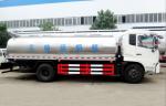 DONGFENG 10cbm Milk Tanker Truck And Trailers 10000L Delivery Transport Truck
