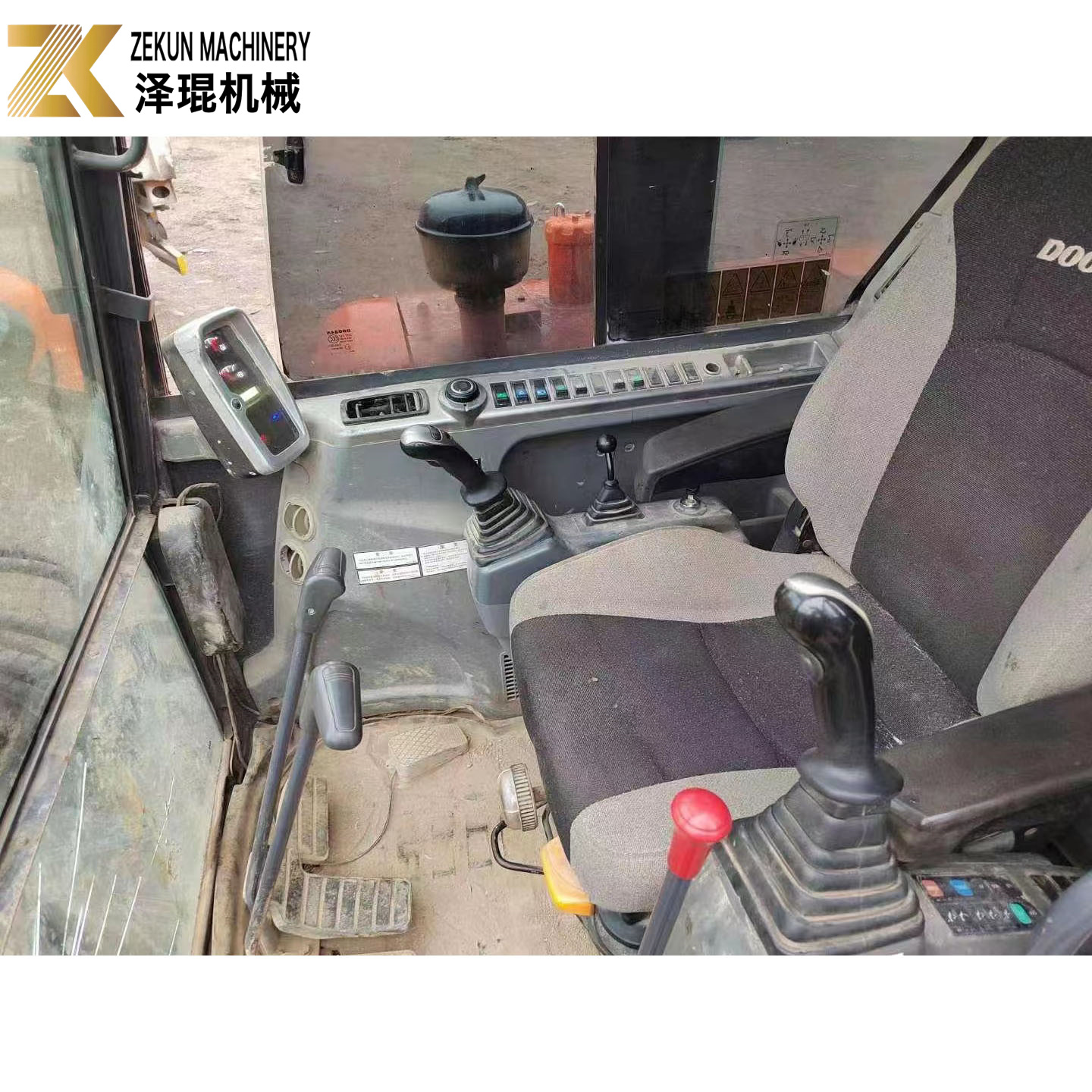 DX60 DX60-9C Used Mini Excavator 6TONs 2015 Doosan 60 Excavator