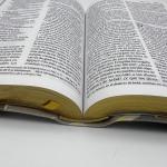 Customizable Holy Bible Printing Services PU Leather Cover Bible