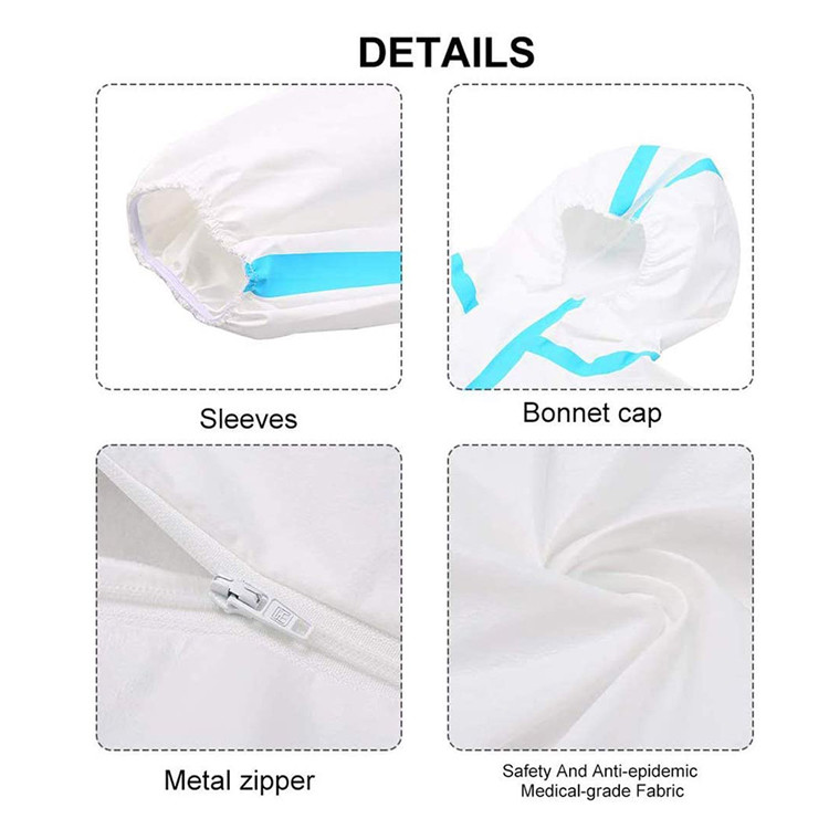 Medical Disposable Protective Clothing Safety Medical Body Suit Polypropylene Non - Woven